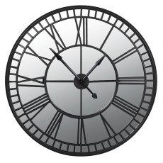 Skeleton Mirror Clock Skeleton Mirror Clock