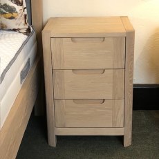 LUNDIN Bedside Chest with 3 Drawers