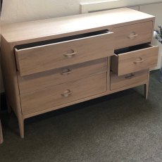 JAGO Wide Chest Of Six Drawers (3+3)
