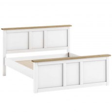 Modo Double Panel Bed with High Foot End