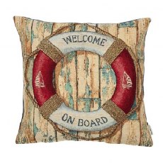 Welcome On Board 17'' Cushion