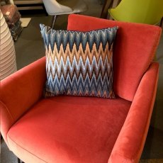 Zigzag Winter 17'' Cushion