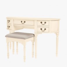 Laura Ashley Clifton 5 Drawer Dressing Table and Stool Laura Ashley Clifton 5 Drawer Dressing Table and Stool