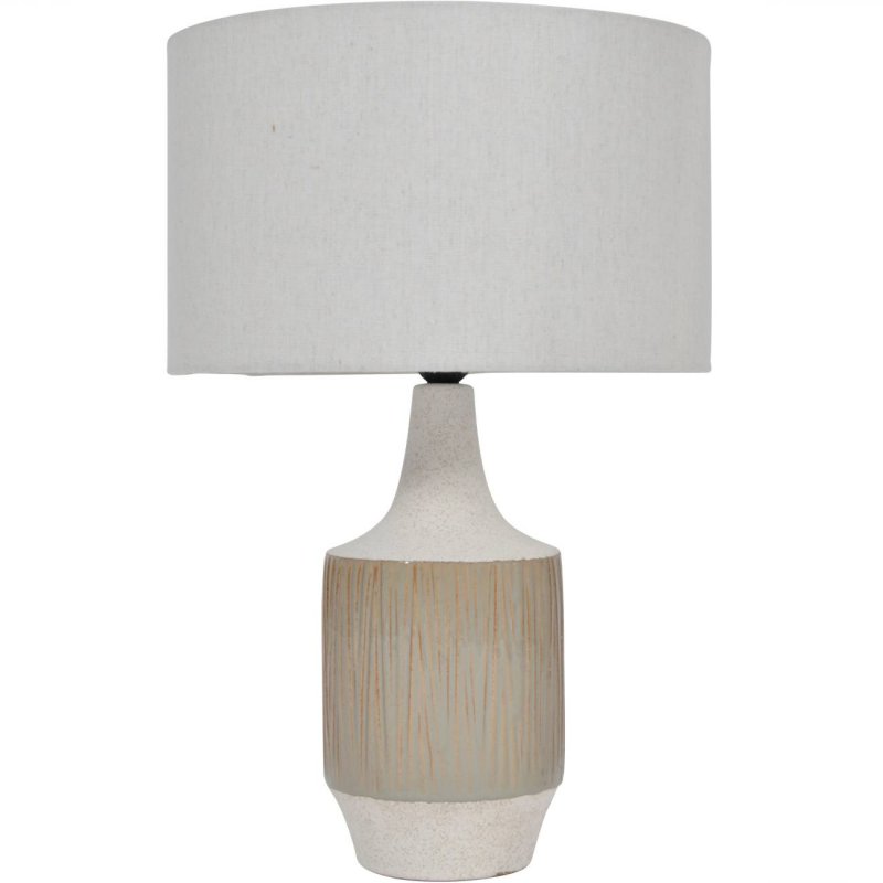 Libra Porcelain Reeds Table Lamp