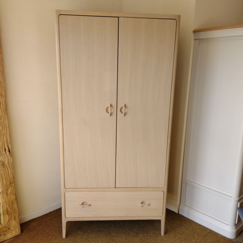 TCH Furniture JAGO 2 Door 1 Drawer Wardrobe