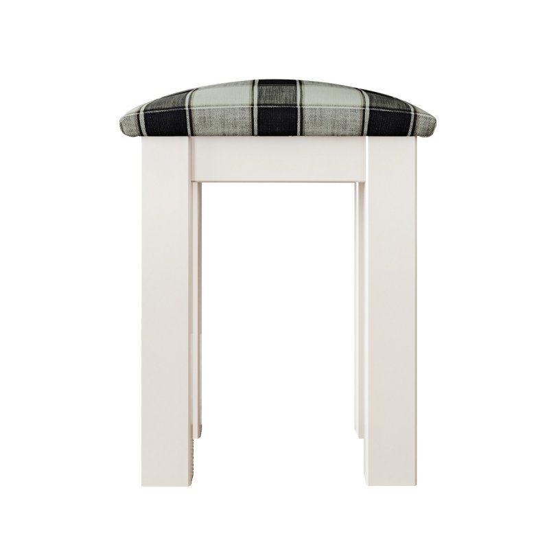 Hill & Hunter New England Bedroom Stool - Fabric Pad