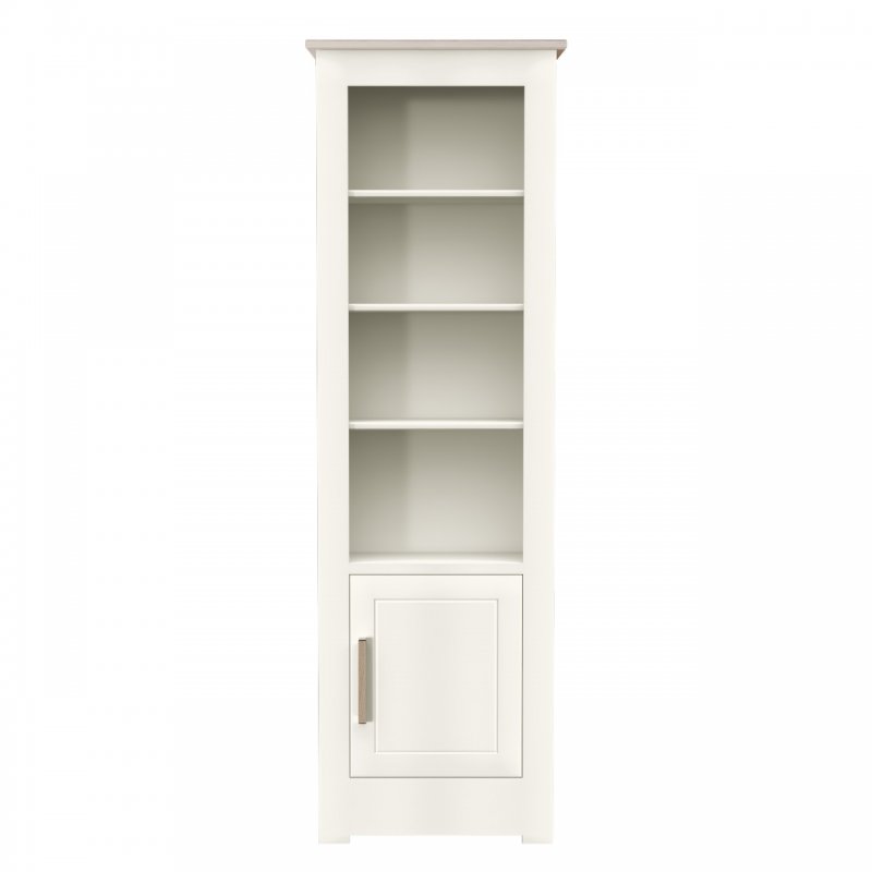 Hill & Hunter Modo Narrow Half Panelled Bookcase