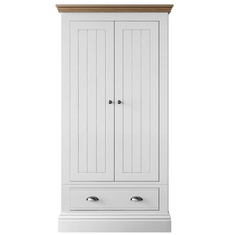 Hill & Hunter New England Small Wardrobe with 1 Drawer