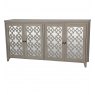 Libra Greystead Wooden Mirrored Sideboard