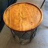 Bluebone Drummer Lamp Table