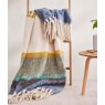 Ibena s.Oliver Fringed Multi Coloured Blanket