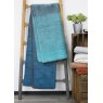 Ibena Toronto Turquoise & Grey  Blanket