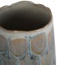 Libra Armadillo Azure Ceramic Vase